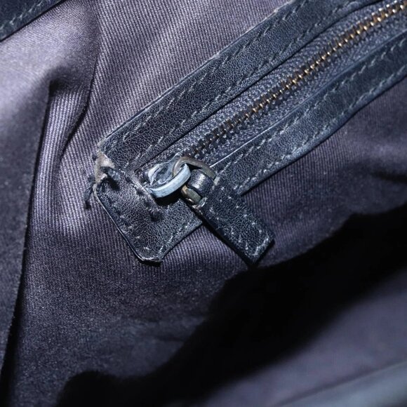 GUCCI GG Canvas Shoulder Bag Black 106242 Auth 149723 - Picture 12 of 16